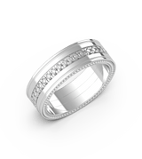 Harry Diamond Wedding Ring - Artelia Jewellery