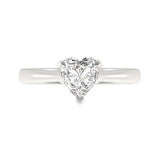 Artelia Heart Diamond Solitaire Engagement Ring - Artelia Jewellery