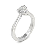 Artelia Heart Diamond Solitaire Engagement Ring - Artelia Jewellery
