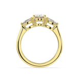 Helena Diamond Trilogy Engagement Ring - Artelia Jewellery