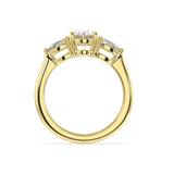 Helena Diamond Trilogy Engagement Ring - Artelia Jewellery