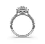 Round Diamond Halo Ring (ARTHR038)