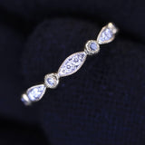 Emily Diamond Wedding Ring - Artelia Jewellery