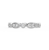 Laura Diamond Wedding Ring - Artelia Jewellery