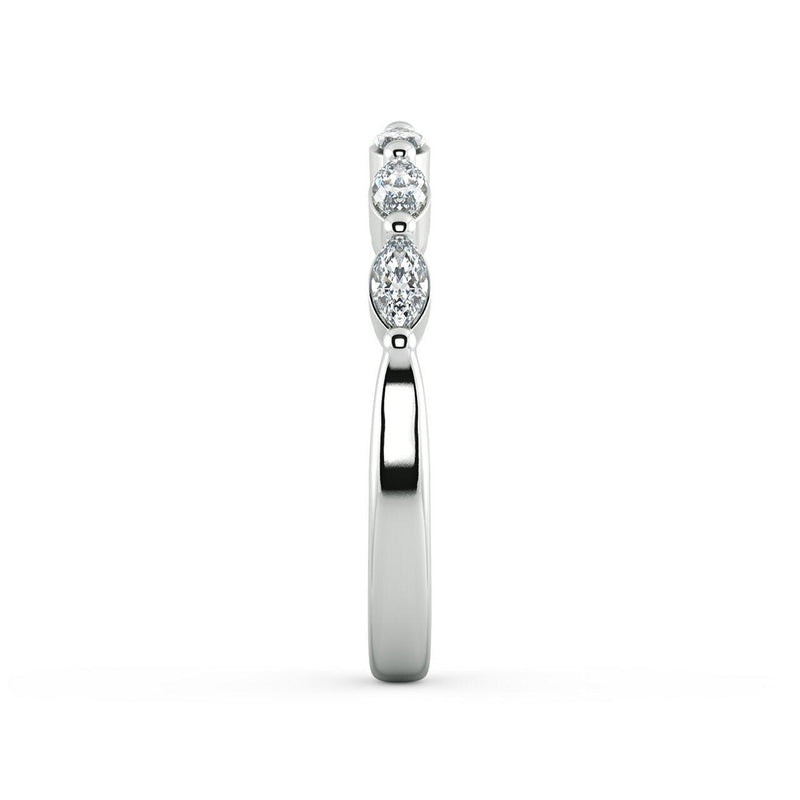 Jolie Marquise Diamond Wedding Ring - Artelia Jewellery