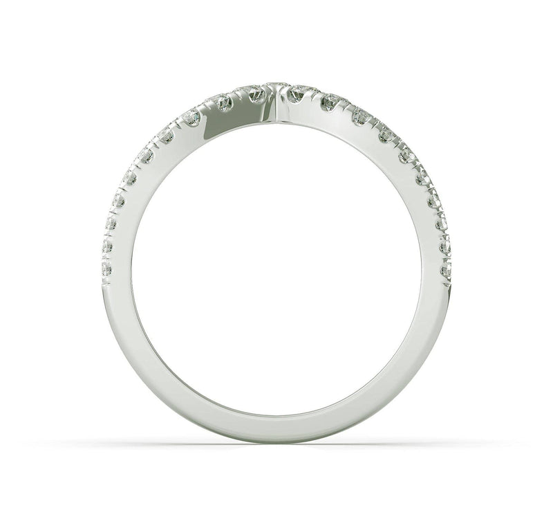 Tash Tapered Diamond Wedding Ring - Artelia Jewellery
