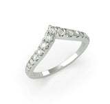 Tash Tapered Diamond Wedding Ring - Artelia Jewellery