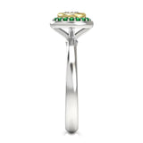 Lady Emerald Diamond Ring - Artelia Jewellery