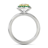 Lady Emerald Diamond Ring - Artelia Jewellery