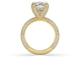 Lady Luck Cushion Diamond Solitaire Engagement Ring - Artelia Jewellery
