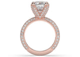 Lady Luck Cushion Diamond Solitaire Engagement Ring - Artelia Jewellery