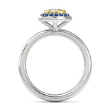 Lady Sapphire Diamond Ring - Artelia Jewellery