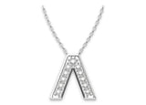 Athena Diamond Necklace (Lambda) - Artelia Jewellery