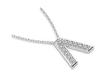 Athena Diamond Necklace (Lambda) - Artelia Jewellery