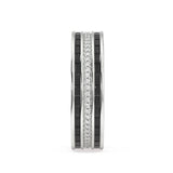 Nightfall Diamond Wedding Ring - Artelia Jewellery