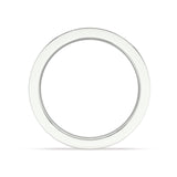 Night Fall 4mm Black Diamond Wedding Ring - Artelia Jewellery