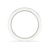 Night Fall 4mm Black Diamond Wedding Ring - Artelia Jewellery
