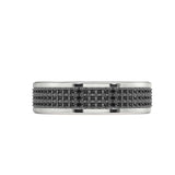 Artelia Pave Black Diamond wedding Ring - Artelia Jewellery