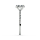 Moderne Oval Diamond Engagement Ring - Artelia Jewellery