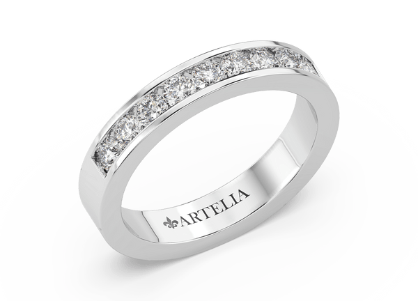 Nancy Diamond Wedding Ring - Artelia Jewellery