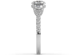 Olina Round Diamond Trilogy Ring - Artelia Jewellery
