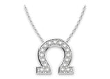 Athena Diamond Necklace (Omega) - Artelia Jewellery