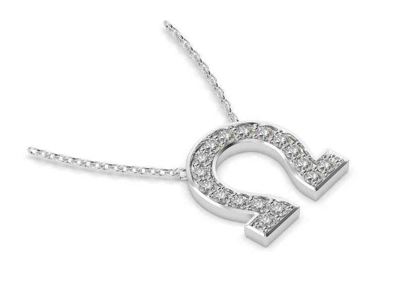 Athena Diamond Necklace (Omega) - Artelia Jewellery