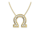 Athena Diamond Necklace (Omega) - Artelia Jewellery