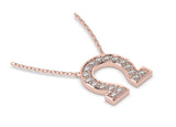 Athena Diamond Necklace (Omega) - Artelia Jewellery