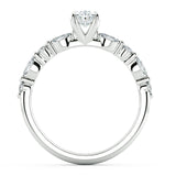 Oval Diamond Solitaire Engagement Ring Madeline - Artelia Jewellery