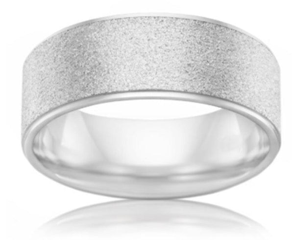 Platinum Wedding Ring (SKU PLAT104) - Artelia Jewellery