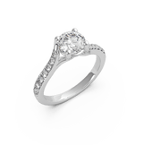 Round Diamond Solitaire (ARTSR009)