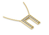 Athena Diamond Necklace (P) - Artelia Jewellery