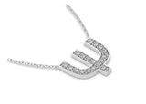 Athena Diamond Necklace (Psi) - Artelia Jewellery