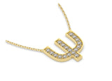 Athena Diamond Necklace (Psi) - Artelia Jewellery