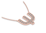 Athena Diamond Necklace (Psi) - Artelia Jewellery