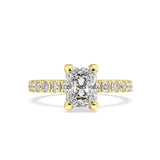 Rochelle Radiant Diamond Engagement Ring - Artelia Jewellery
