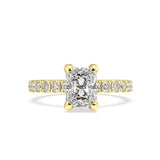 Rochelle Radiant Diamond Engagement Ring - Artelia Jewellery