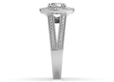 Round Diamond Halo Engagement Ring Taylor - Artelia Jewellery