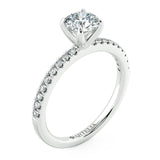 Round Diamond Solitaire Ring (ARTSR049) - Artelia Jewellery