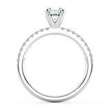 Round Diamond Solitaire Ring (ARTSR049) - Artelia Jewellery