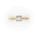 Round Diamond Solitaire Engagement Ring (ARTSR178) - Artelia Jewellery