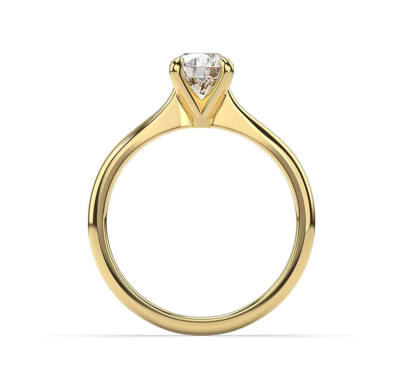 Round Diamond Solitaire Engagement Ring (ARTSR178) - Artelia Jewellery
