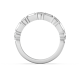 Baguette and Diamond Wedding Ring (ARTLDWR119) - Artelia Jewellery