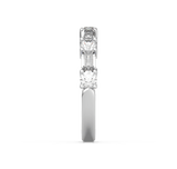 Baguette and Diamond Wedding Ring (ARTLDWR119) - Artelia Jewellery