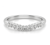 Ena Fitted Diamond Wedding RIng - Artelia Jewellery