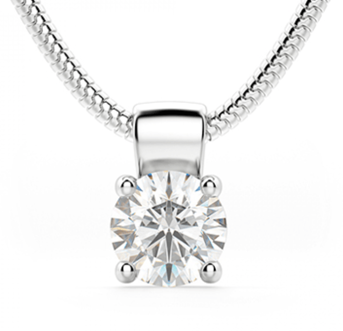 Steffanie Diamond Pendant - Artelia Jewellery