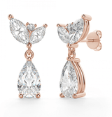 Ballerina Dimaond Earrings - Artelia Jewellery