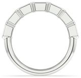 Faith Emerald Cut Eternity Band - Artelia Jewellery