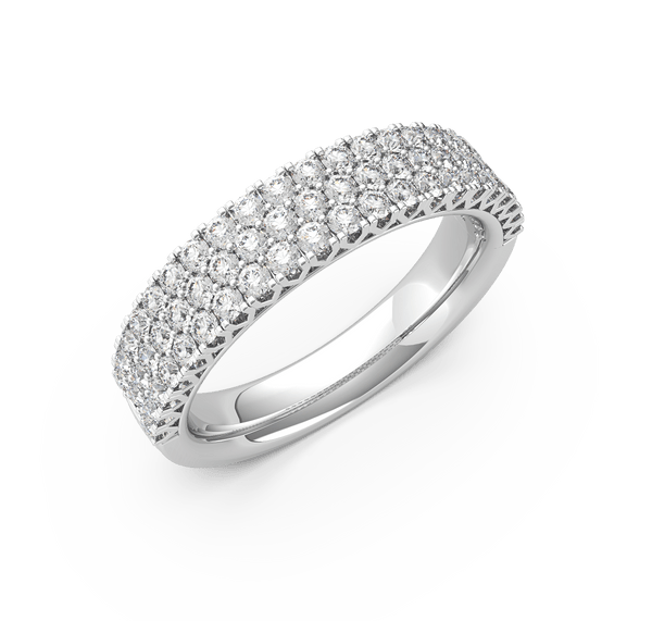 Natassia Diamond Wedding Ring - Artelia Jewellery